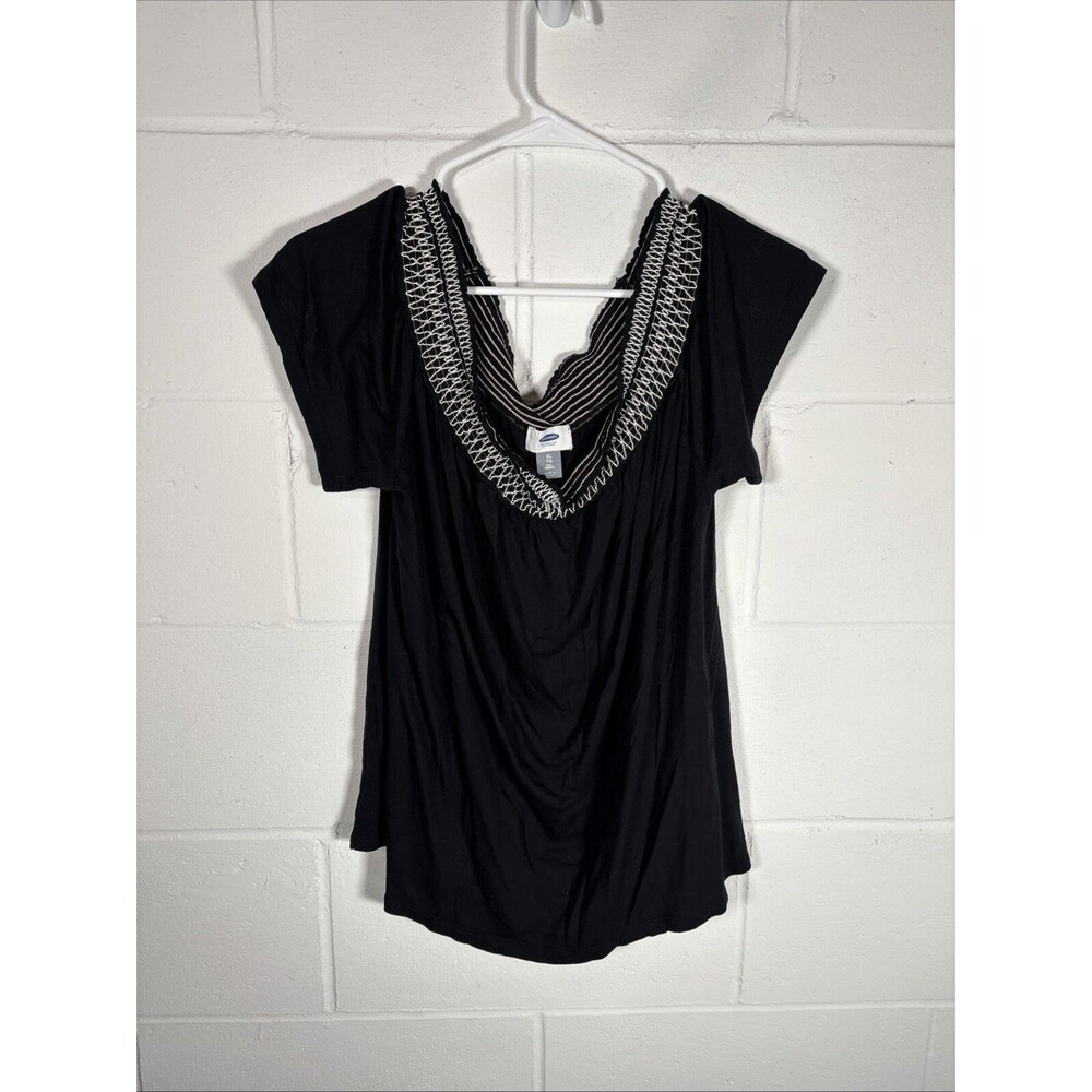 Old Navy women's  size XL  Black T Shirt Lot Of 3